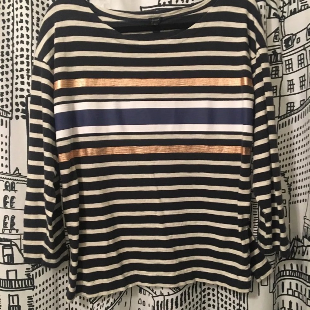 J Crew striped top